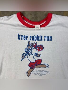 Vintage Bunny T-Shirt Size XL Fits Large Best Made in USA 1980s 1985 Rabbit Tee